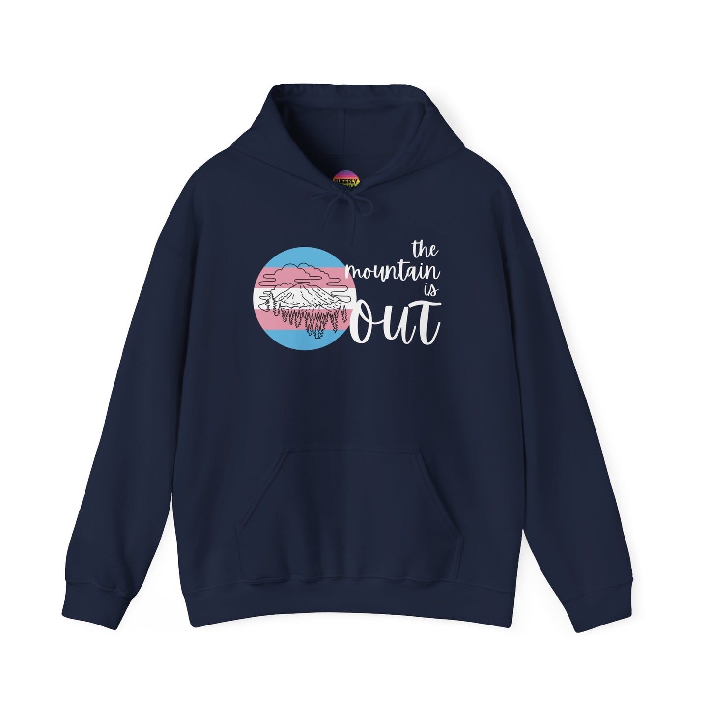 The Mountain is Out - Trans Pride - Pullover Hoodie