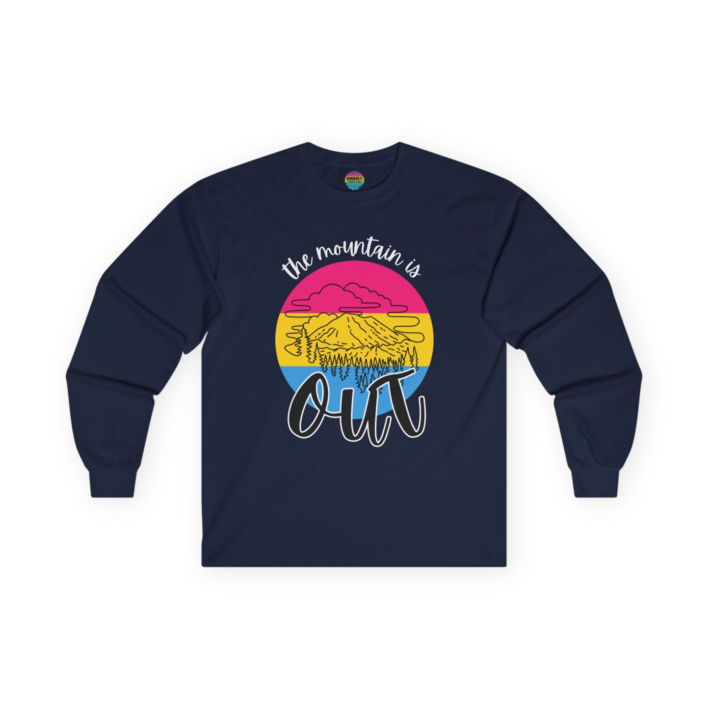 The Mountain is Out - Pansexual Pride - Long Sleeve Tee