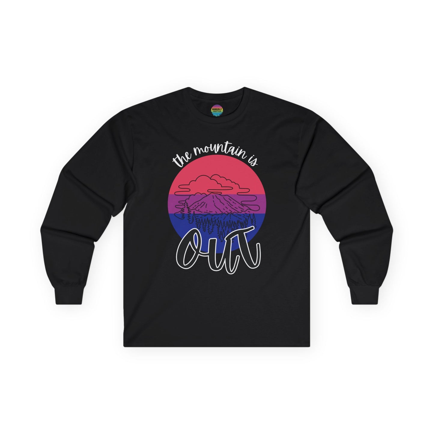 The Mountain is Out - Bisexual Pride - Long Sleeve Tee
