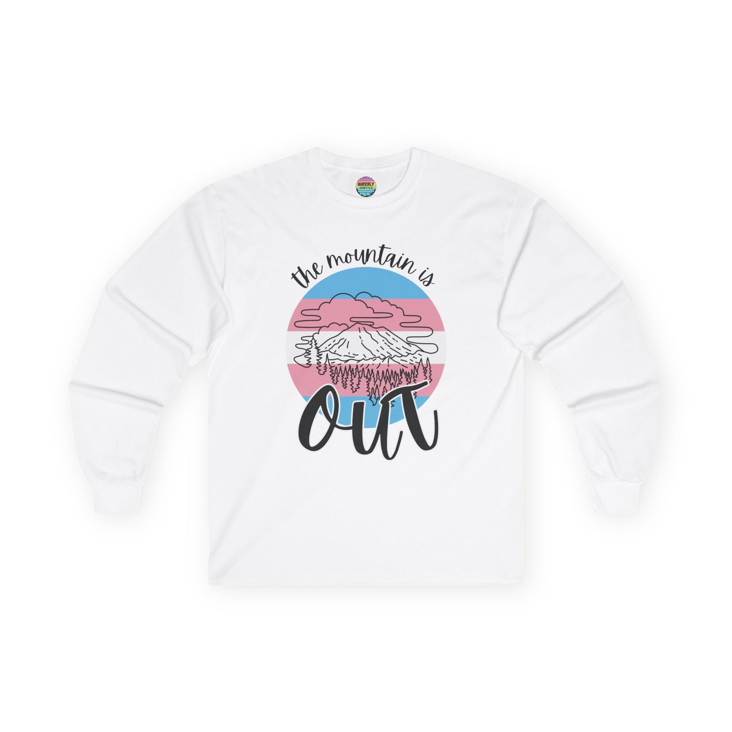 The Mountain is Out - Trans Pride - Long Sleeve Tee