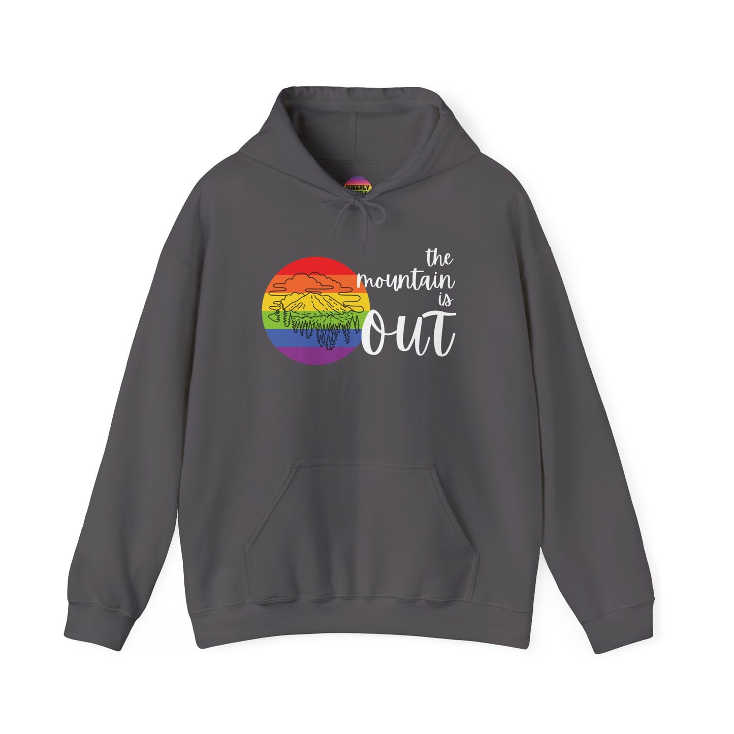 The Mountain is Out - Gay Pride - Pullover Hoodie