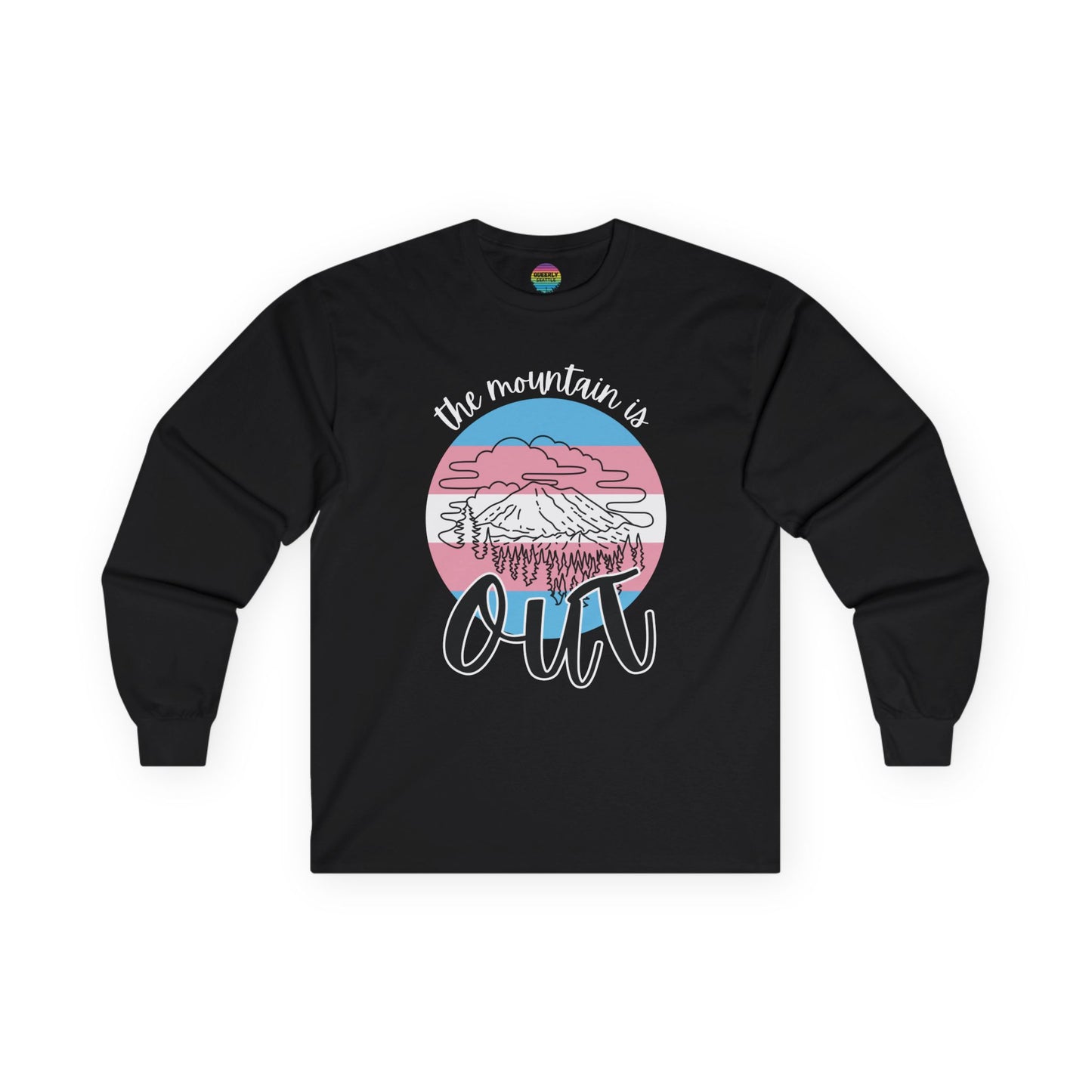 The Mountain is Out - Trans Pride - Long Sleeve Tee