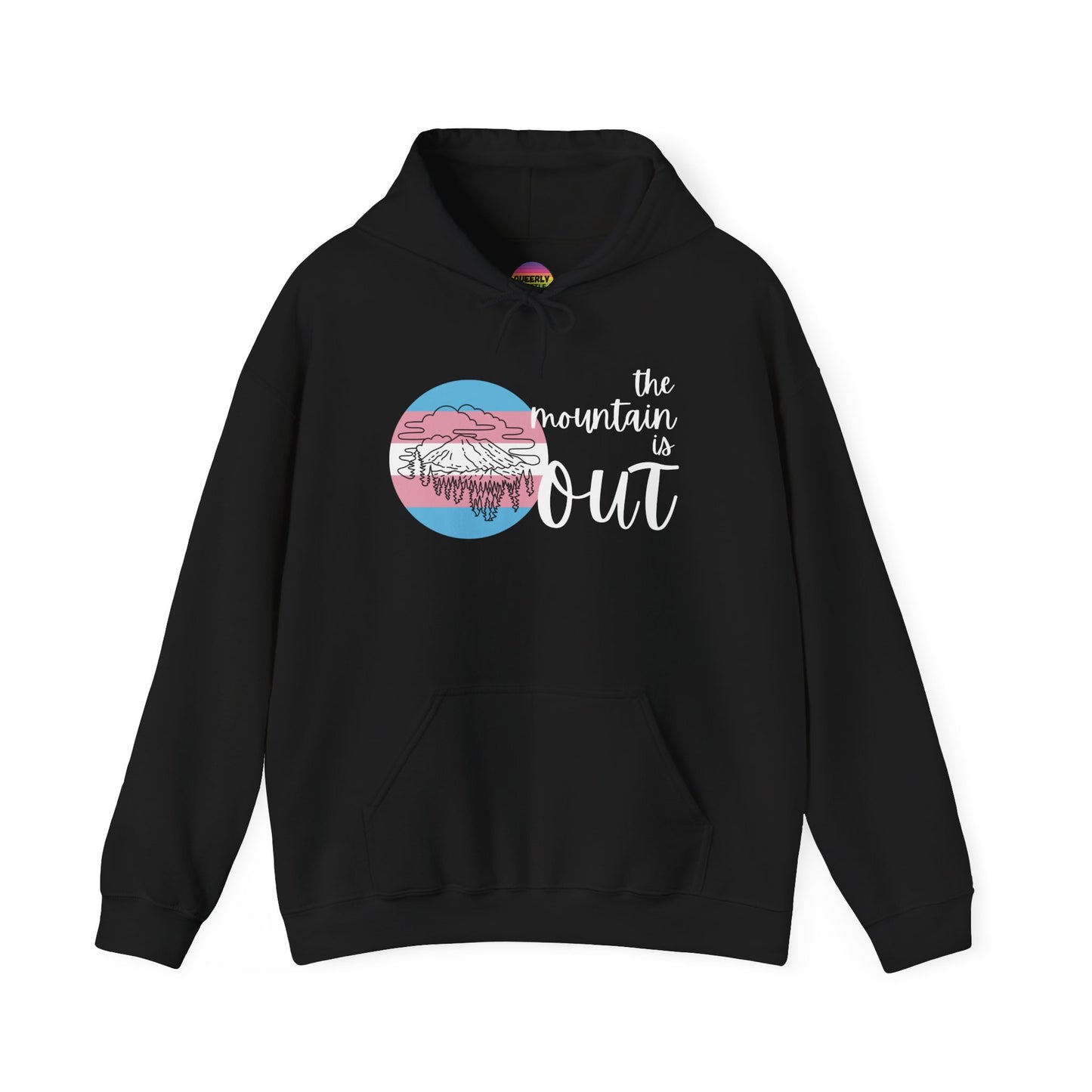 The Mountain is Out - Trans Pride - Pullover Hoodie