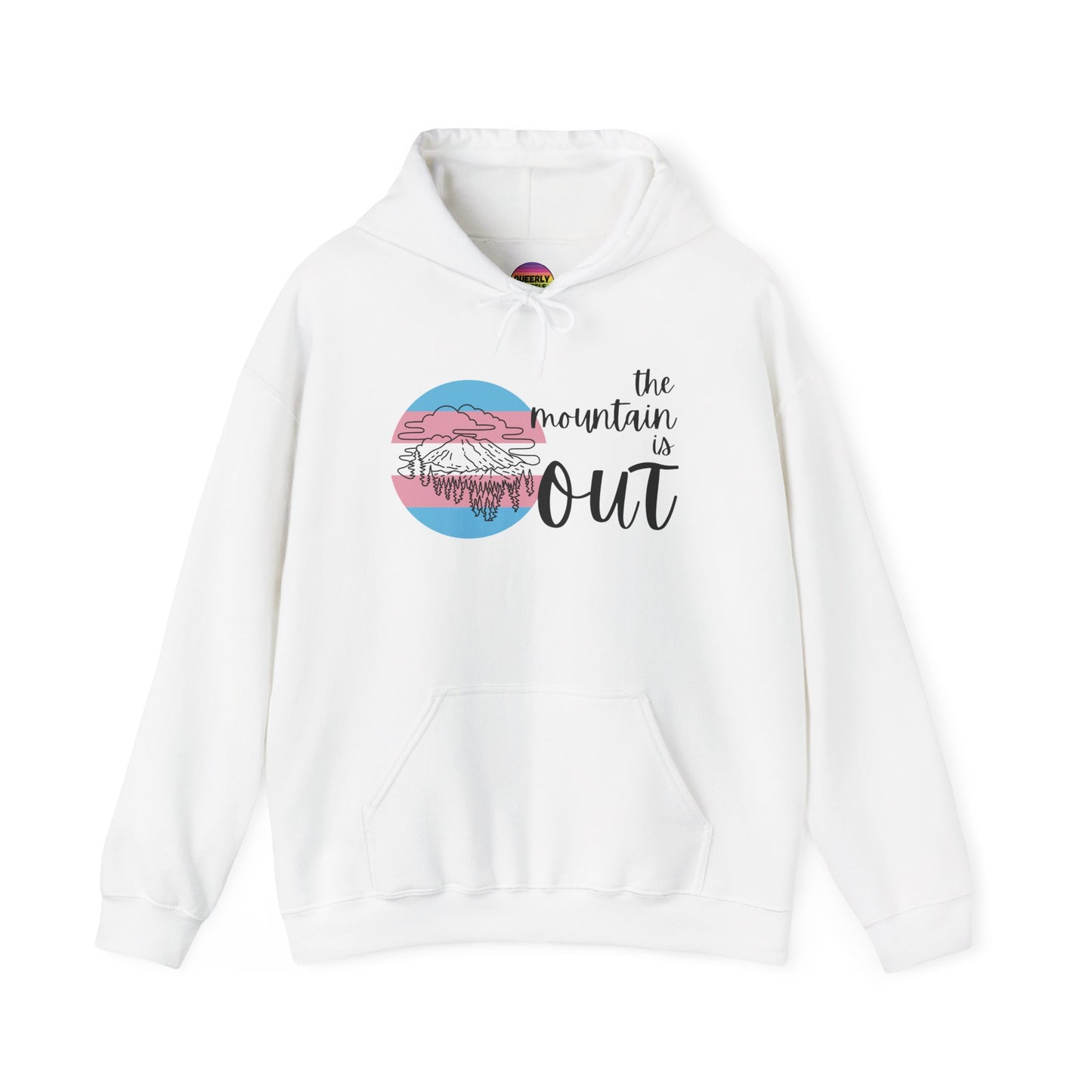 The Mountain is Out - Trans Pride - Pullover Hoodie