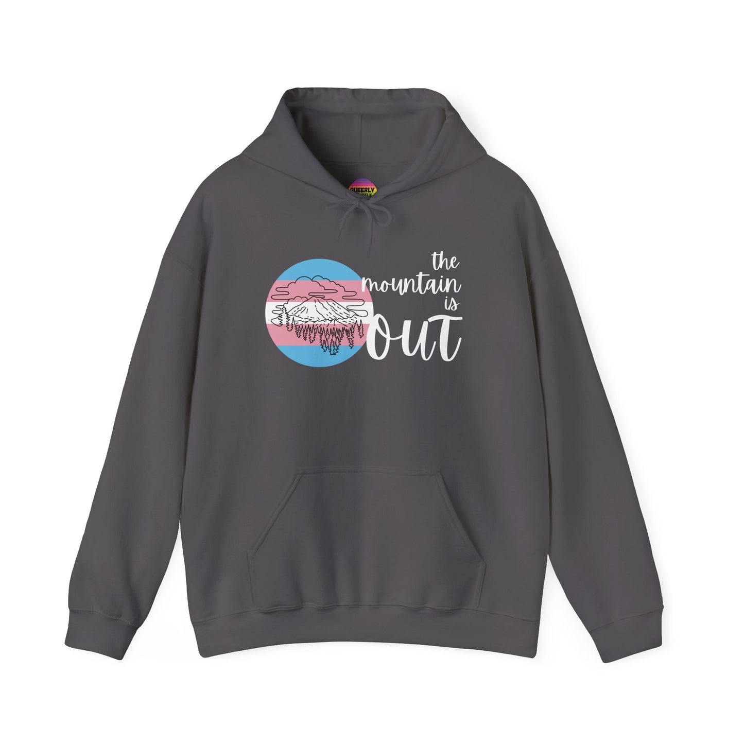 The Mountain is Out - Trans Pride - Pullover Hoodie