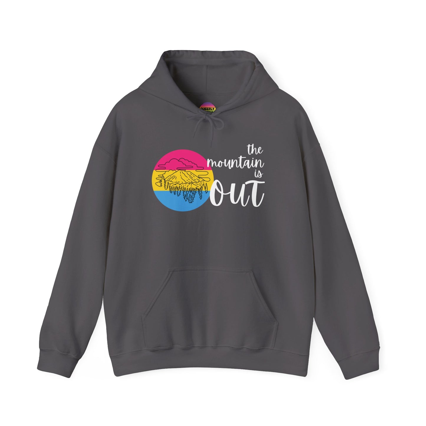 The Mountain is Out - Pansexual Pride - Pullover Hoodie